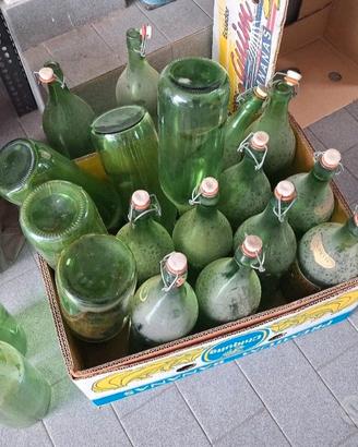 bottiglie vuote per vino. ritiro zona novara/galli