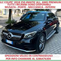 Disponibili ricambi completi glc 250d 2018 coupe'