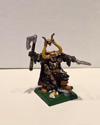 Campione del Caos in Metallo - Warhammer Fantasy