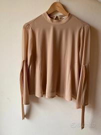 Blusa color cipria Tensione In, taglia S