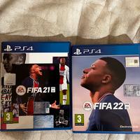 Fifa 21 e Fifa 22 per Ps4
