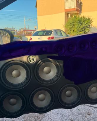 5 coppie loudest sound serie viola 20 cm