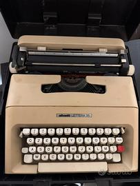 Macchina da scrivere Olivetti Lettera 35