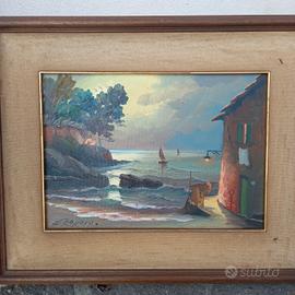 Quadro olio su tela Saverio Seassaro