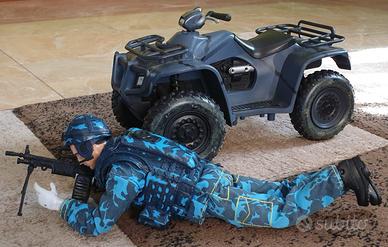 Ribasso soldato con quad