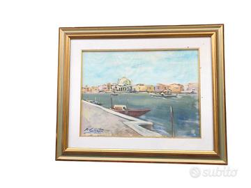 Quadro olio su tela Pietro Sabbatini Venezia
