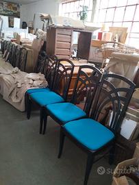 sedie vintage 6 pezzi