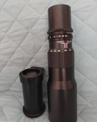 Teleobiettivo Danubia 500 mm