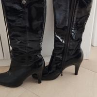 stivali nero giardini