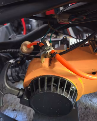 Blocco motore  per cross 49cc