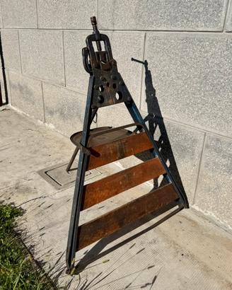 Cavalletto Pionier x idraulico morsa e curva tubi