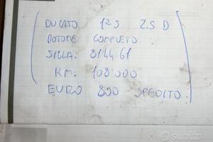 Motore fiat ducato 2.5d km108000