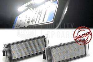 Placche Luci Targa LED per Renault Trafic 3 6500K
