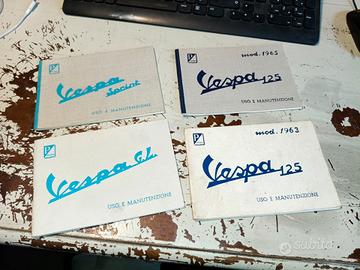libretto uso e manutenzione vespa 150 gl vnb 125 s