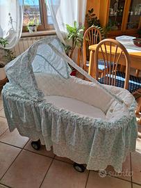 Culla in vimini anni 60