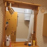 specchiera bagno con mobiletto