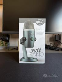 Microfono USB Blue Yeti Nano