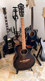 Chitarra elettroacustica Ibanez +setup+regali