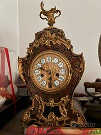 Orologio antico stile Boulle XIX secolo