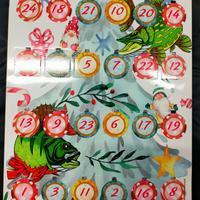 Calendario dell'Avvento da pesca