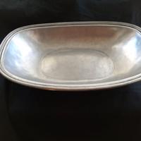 Centrotavola - portafrutta in peltro