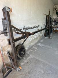 Base bassa per ricovero barca