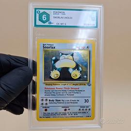 Pokémon Snorlax Holo 11/64 Jungle 1999 ENG GRAAD 6