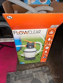 Pompa a sabbia per piscina fuori terra