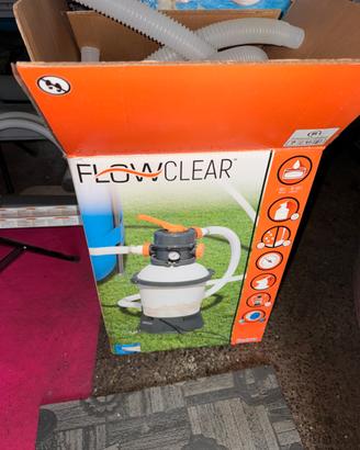 Pompa a sabbia per piscina fuori terra