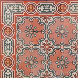 Cementine cucina, piastrelle primi '900