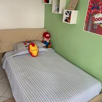 Struttura letto una piazza e mezza +materasso