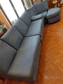 divano 5 posti 4+1 angolo