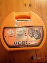 Catene da neve mai usate 