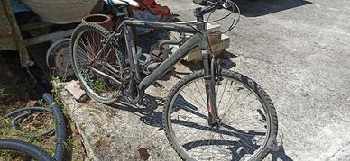 bici unisex nera tg media