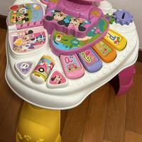 Tavolo minnie gambe rimovibili con luci e suoni