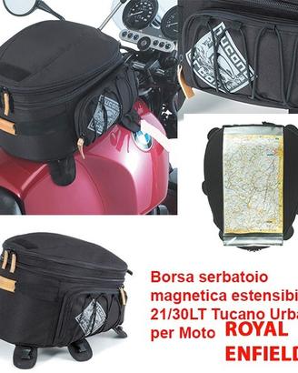 BORSA SERBATOIO MAGNETICA MOTO ROYAL ENFIELD 21/30