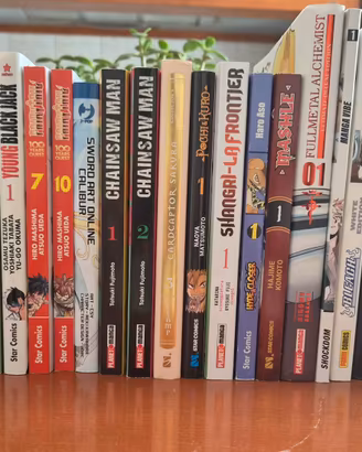 Fumetti manga giapponesi da collezione
