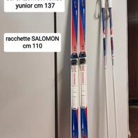 Sci da Fondo Salomon GT Tecno Junior H 137