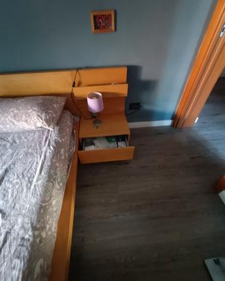 STRUTTURA LETTO IKEA + MATERASSO