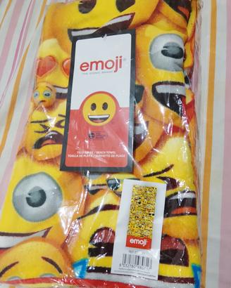 telo mare/ asciugamano emoji 