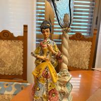 Lampada vintage anni’ 50 in ceramica