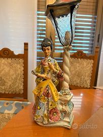 Lampada vintage anni’ 50 in ceramica