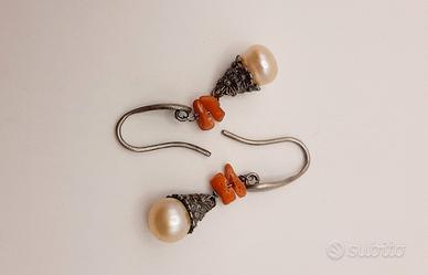 orecchini in argento