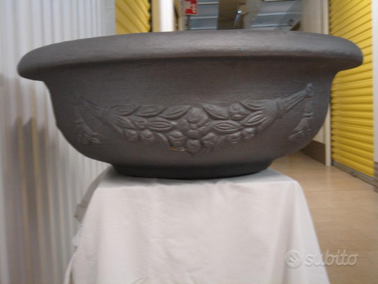 Vasi per Fioriere Vasi da fiori rotondi in ceramica, vasi da fiori for interni, vasi da fiori semplici e moderni, vasi da fiori da scrivania, vasi da fiori leggeri e di lusso