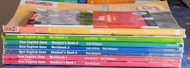 Libri inglese e francese scuola media