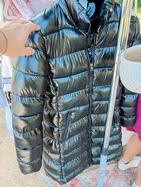 Piumino lungo Moncler (senza cappuccio) taglia M