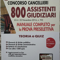 Concorso cancellieri - 800 assistenti giudiziari