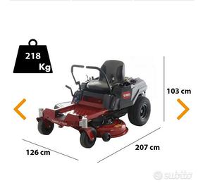 Trattorino rasaerbe ToroTimecutter ZS4200 S CE
