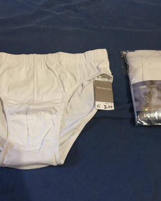 slip uomo 2 pz. Tg.56/XL nuovi