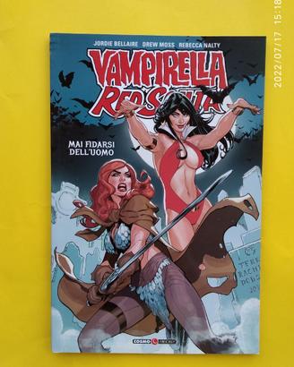 Fumetto "Vampirella e Red Sonja" ed. Cosmo Fantasy